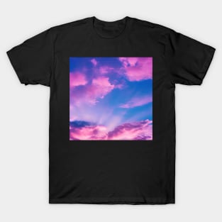 Pink Blue Sky T-Shirt